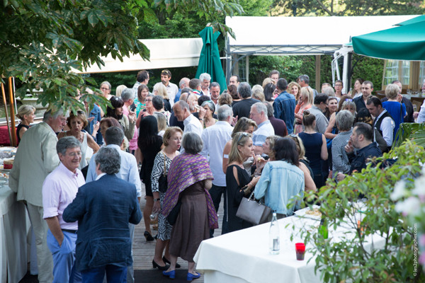 Fête au pavillon des Ibis au Vésinet en juin 2017