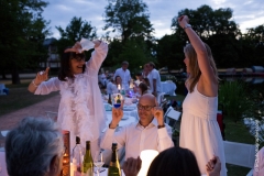 Dîner en blanc Le Vésinet