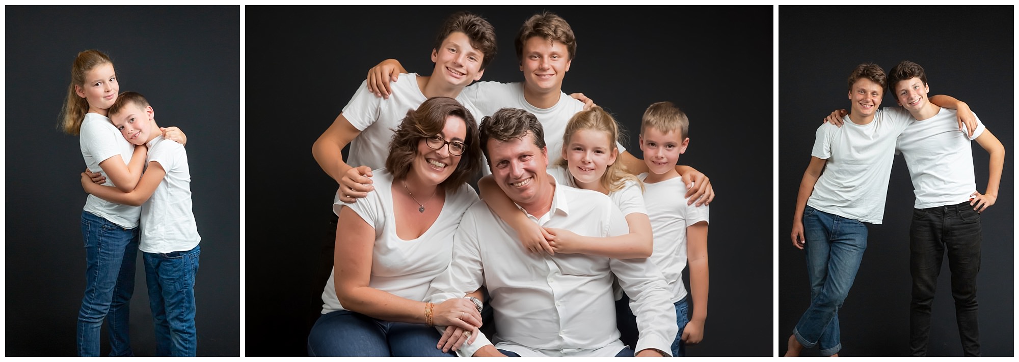 Séance famille chez les 2 photographes au Vésinet