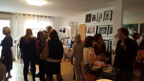 Afterwork les filles à l'ouest de Paris chez les 2 photographes avec le stand Les 2 photographes