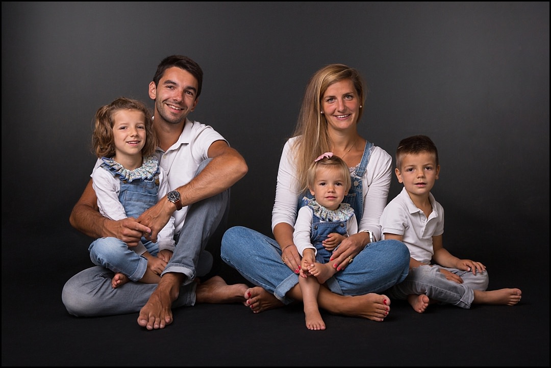 Séance photo famille chez les 2 photographes au Vésinet