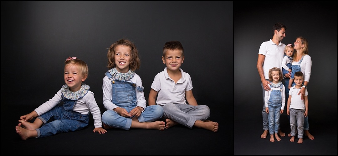 Séance photo famille chez les 2 photographes au Vésinet