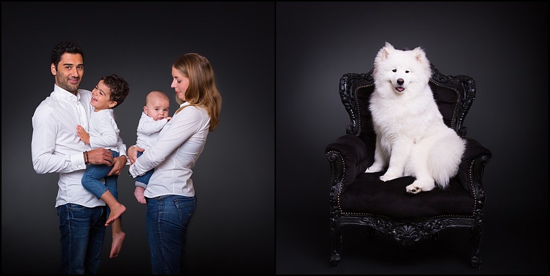 Séance photo en famille