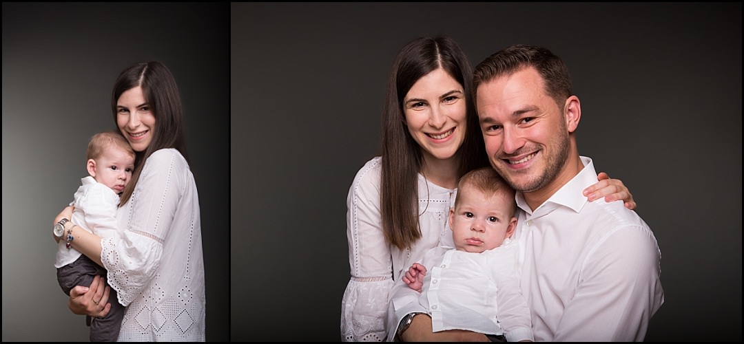 Séance photo en famille dans notre studio photo au Vésinet "Les 2 photographes"