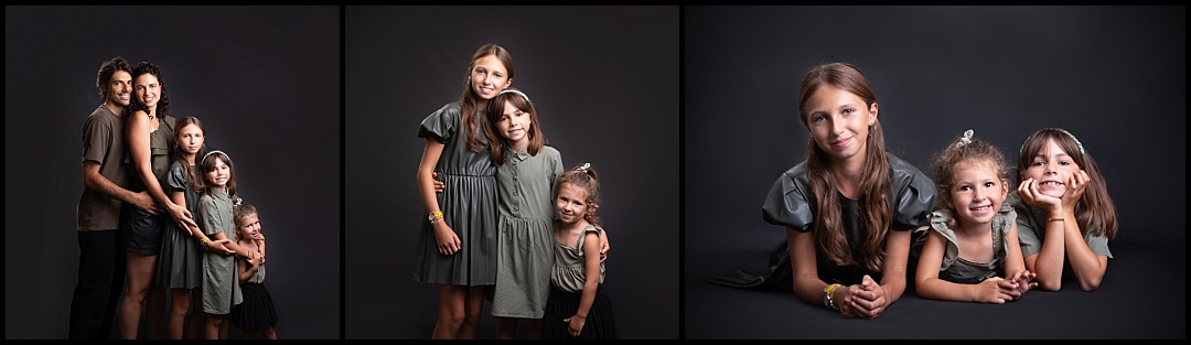 Séance famille au studio photo au Vésinet