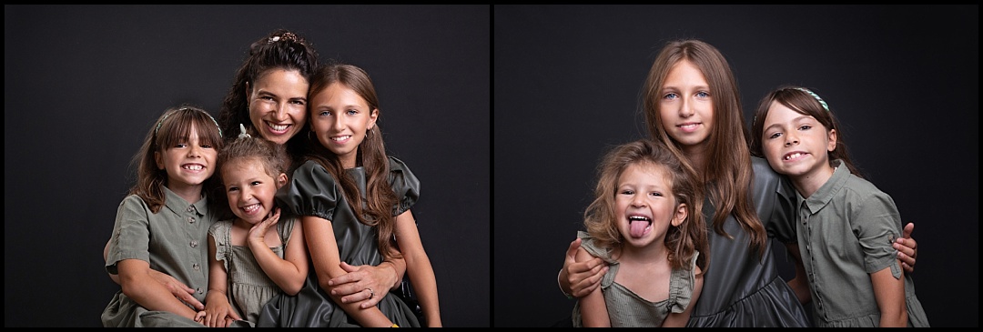 Séance famille au studio photo au Vésinet